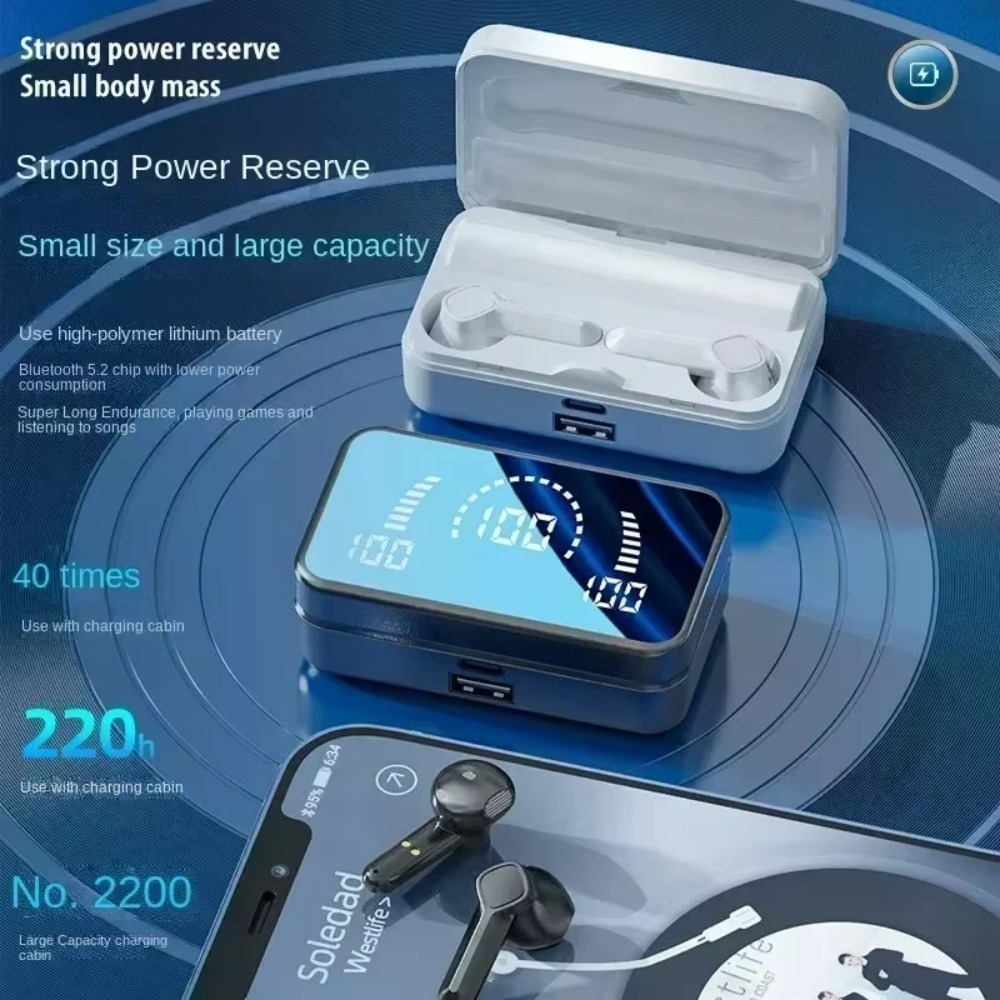 QCY TWS S20 Earphone Bluetooth - đánh giá và giá Phone Cases