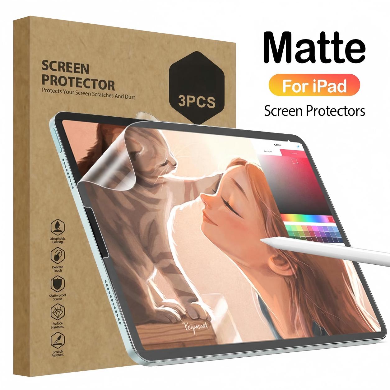 3PCS Paper Like Matte Screen P - đánh giá và giá Matte Anti Glare Screen Protector