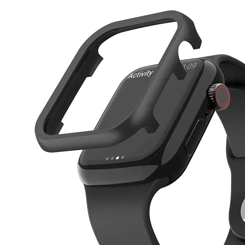 For iWatch SE Series 10 9 8 7  - đánh giá và giá Metal Bumper Aluminum Frame Case