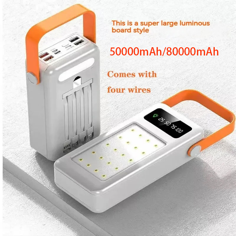 50000mAh 80000mAh Portable Pow - đánh giá và giá Power Banks
