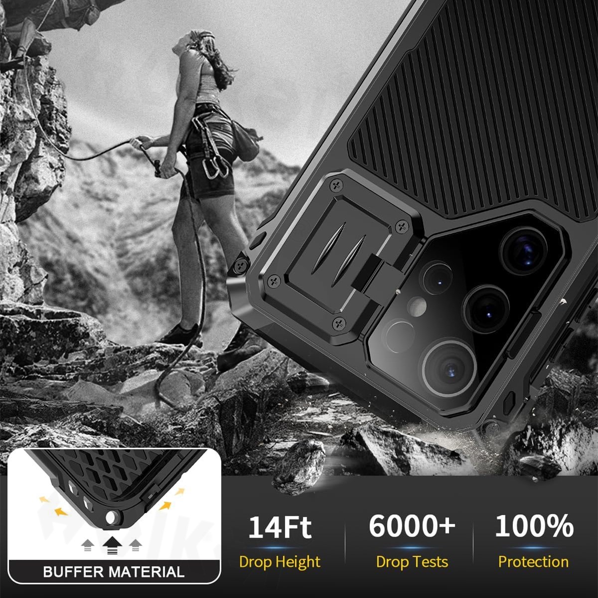 Case For Samsung Galaxy S25 Ul - đánh giá và giá Heavy Duty 360 Full Body Protective Case