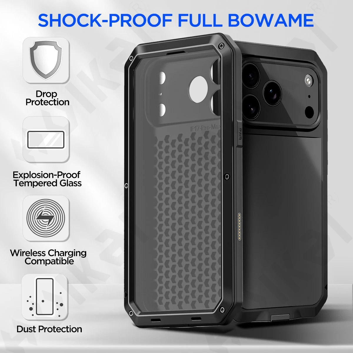 Suitable Case for IPhone 18 Pr - đánh giá và giá Heavy Duty 360 Full Body Protective Case