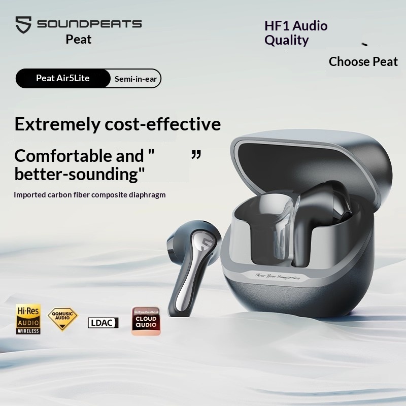 SoundPEATS Air5 Lite Bluetooth - đánh giá và giá Earphones