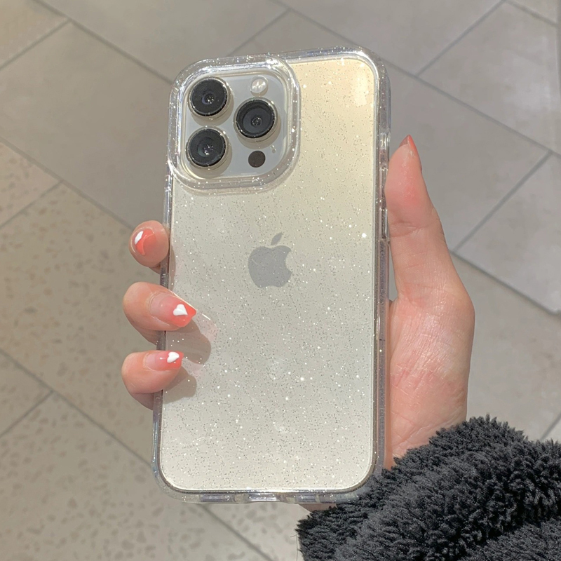 Transparent Simple Glitter Pho - đánh giá và giá Clear Shockproof Bumper Case