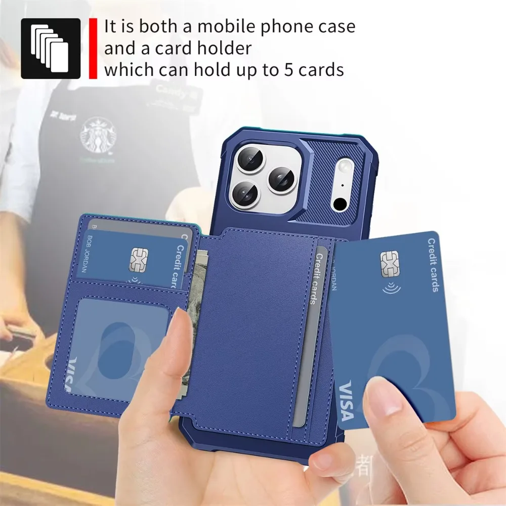 Wallet Phone Case Card Holder  - đánh giá và giá Leather Wallet Card Holder Phone Cover