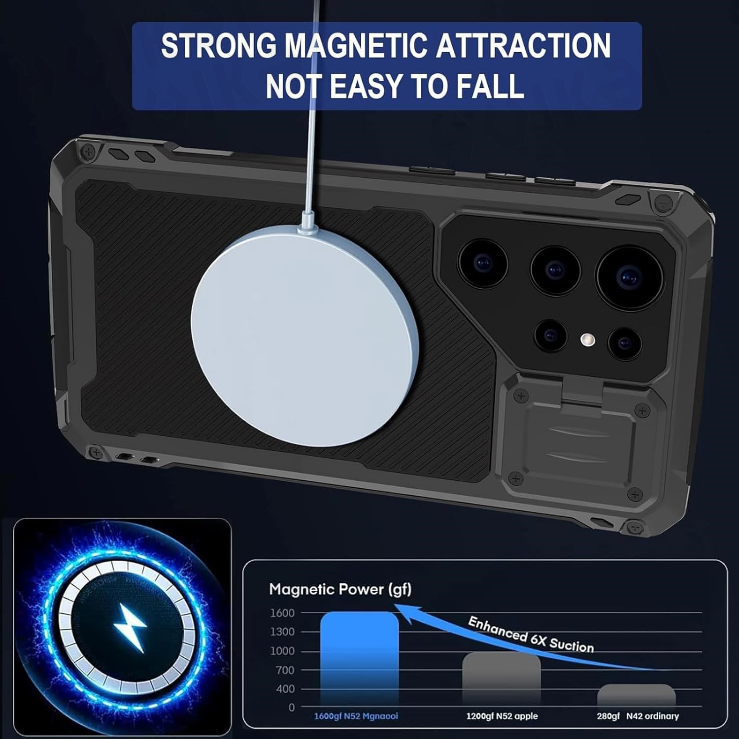 Case For Samsung Galaxy S24 Ul - đánh giá và giá Heavy Duty 360 Full Body Protective Case