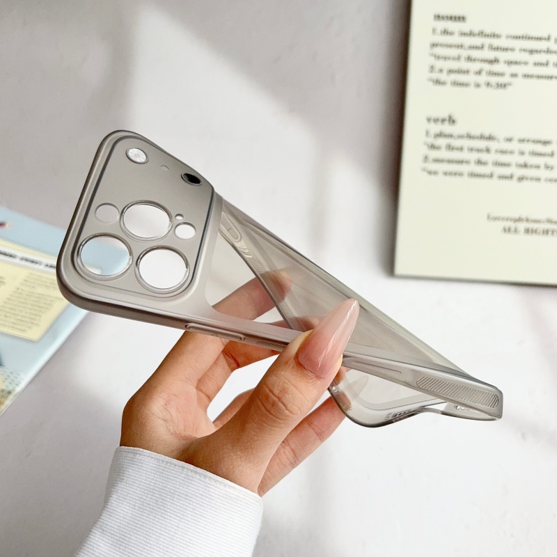 Original Color Soft Silicone U - đánh giá và giá Clear Shockproof Bumper Case