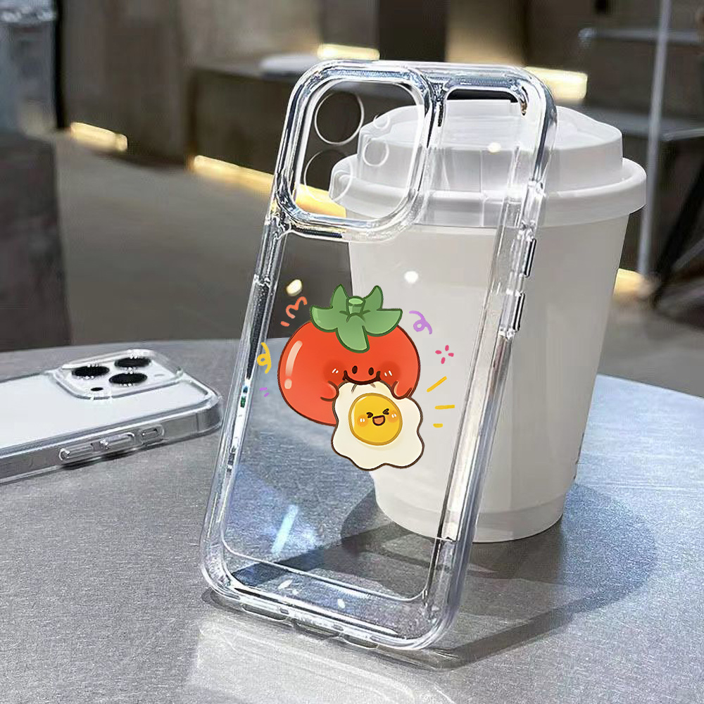 Mini Flower Phone Case For iPh - đánh giá và giá Clear Shockproof Bumper Case