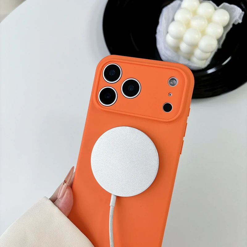 Solid Color Official Liquid Si - đánh giá và giá Liquid Silicone Magnetic Phone Case