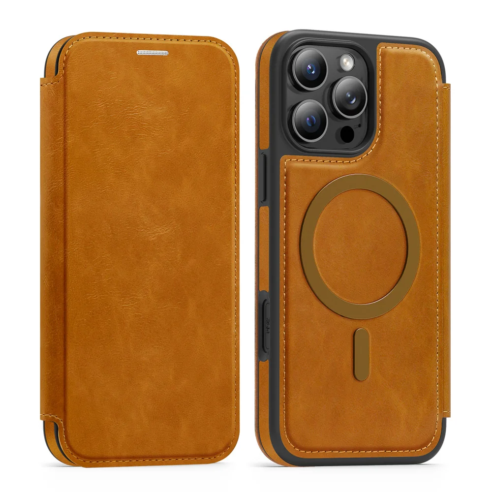 Magnetic Flip Leather Phone Ca - đánh giá và giá Leather Wallet Card Holder Phone Cover