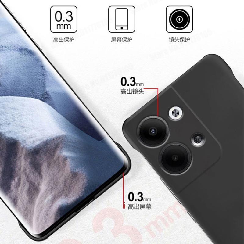 Kẹo Màu Mờ Không Khung Ốp Lưng - đánh giá và giá Ultra Thin Frameless Phone Cover