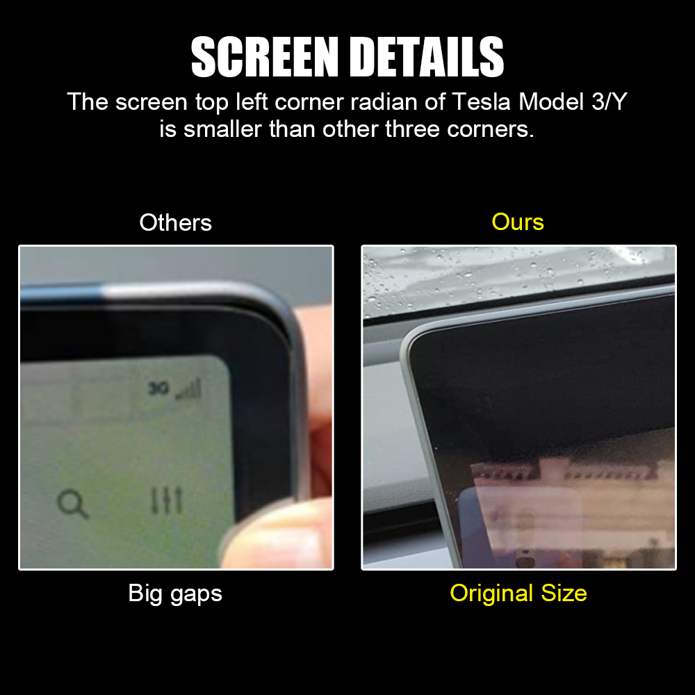 For Tesla Model 3/Y 2021 Matte - đánh giá và giá Matte Anti Glare Screen Protector